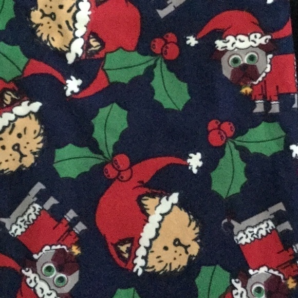 NEW!!! Holiday OS Leggings cats and dogs - Picture 3 of 4
